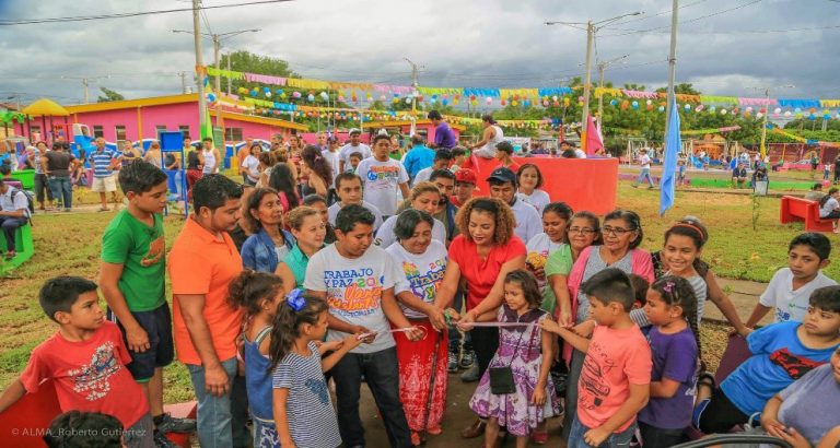 Alcaldía de Managua y ENEL Inauguran Rehabilitación del Parque William Martínez de la Colonia Máximo Jerez