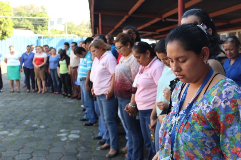 Cadena de Oración por la Paz en Nicaragua