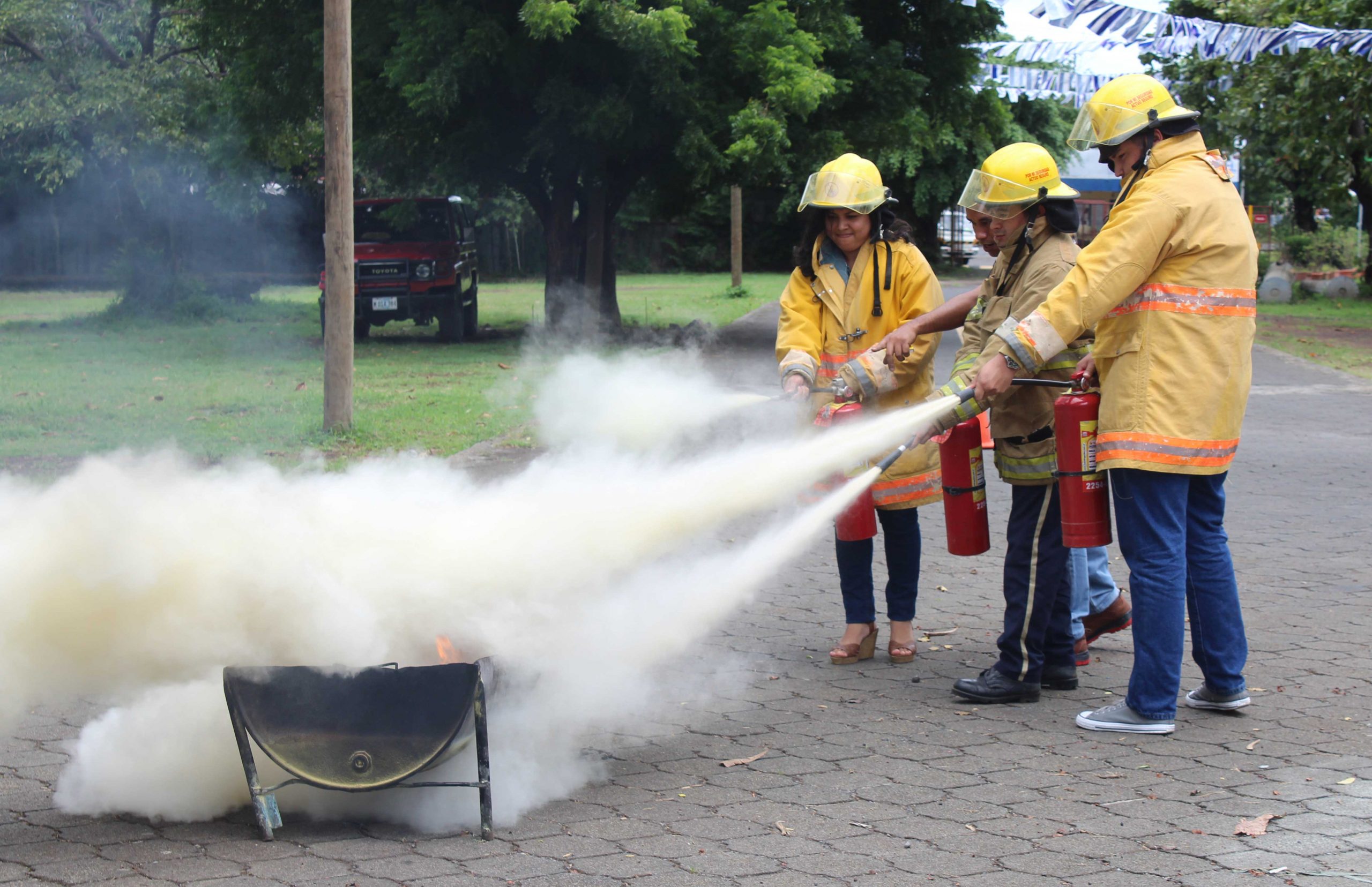 Lee más sobre el artículo Capacitación sobre uso de Extintores contra Incendio