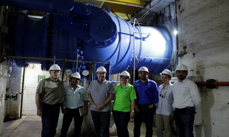 Visitan Proyecto Rehabilitación y Modernización de Plantas Hidroeléctricas administradas por ENEL