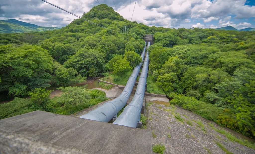 Sifón Las Pozas, Central Hidroeléctrica Carlos Fonseca.