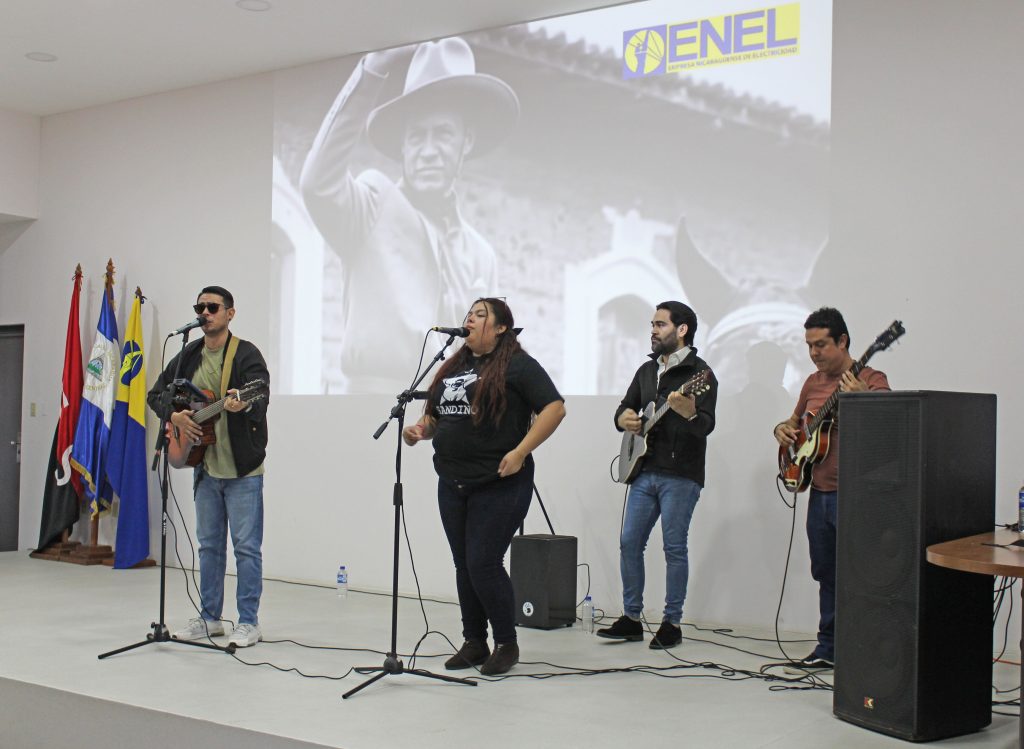 ENEL realiza Concierto Revolucionario en homenaje al Gral. Sandino