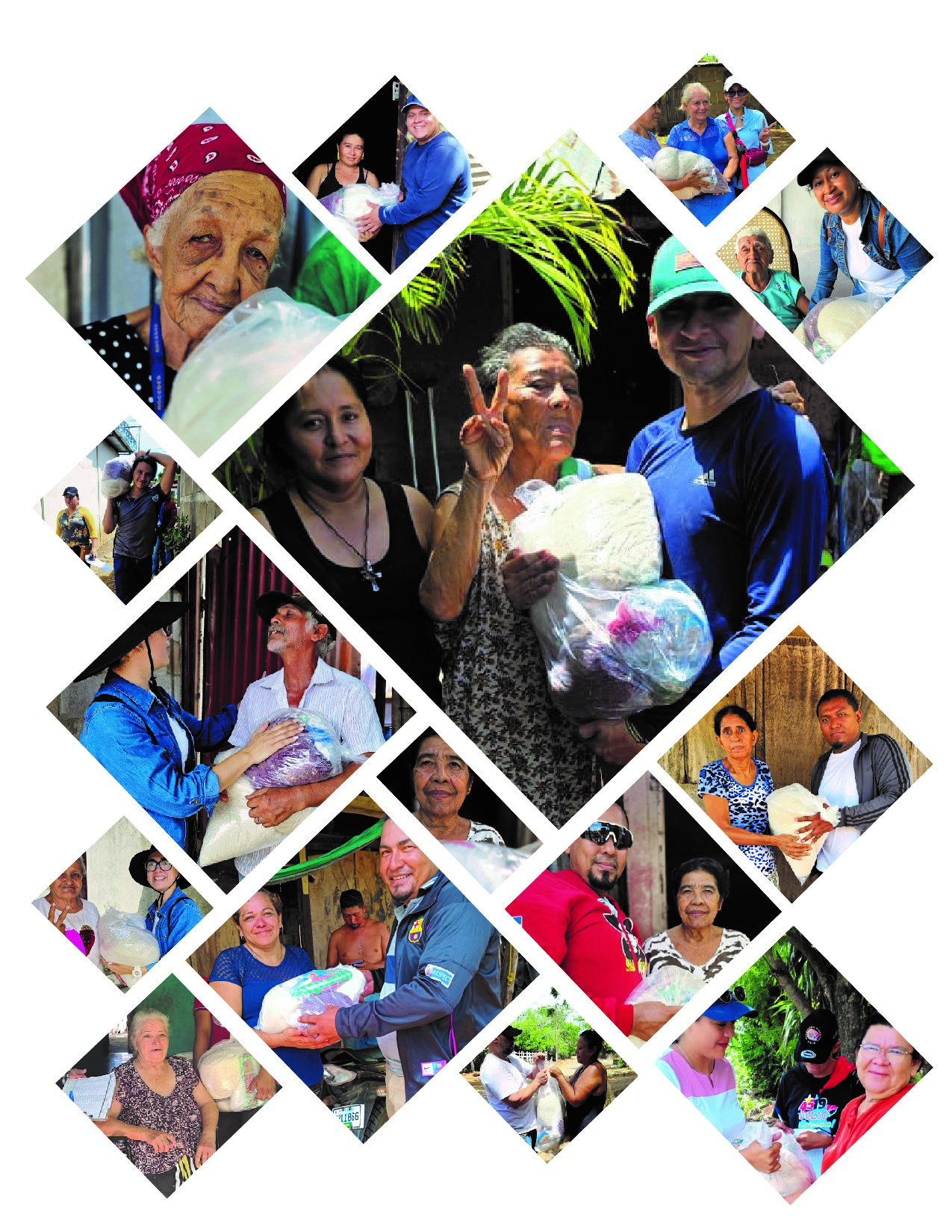 Servidores Públicos de ENEL entregan Paquetes alimenticios solidarios a familias en estado de vulnerabilidad