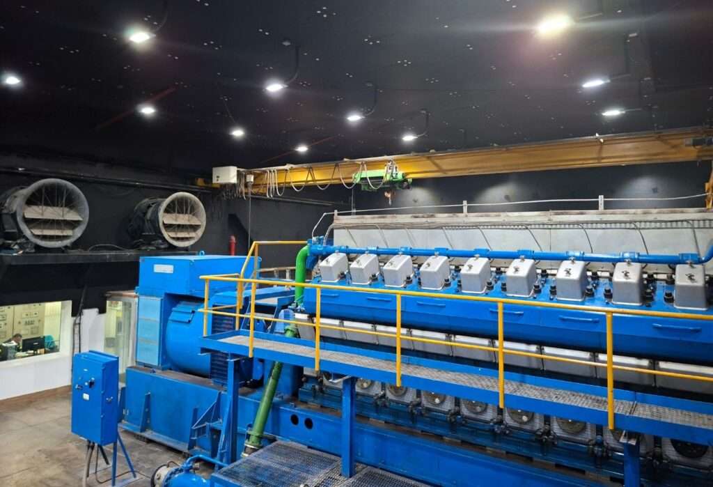Nuevo sistema de iluminación en área encapsulada.